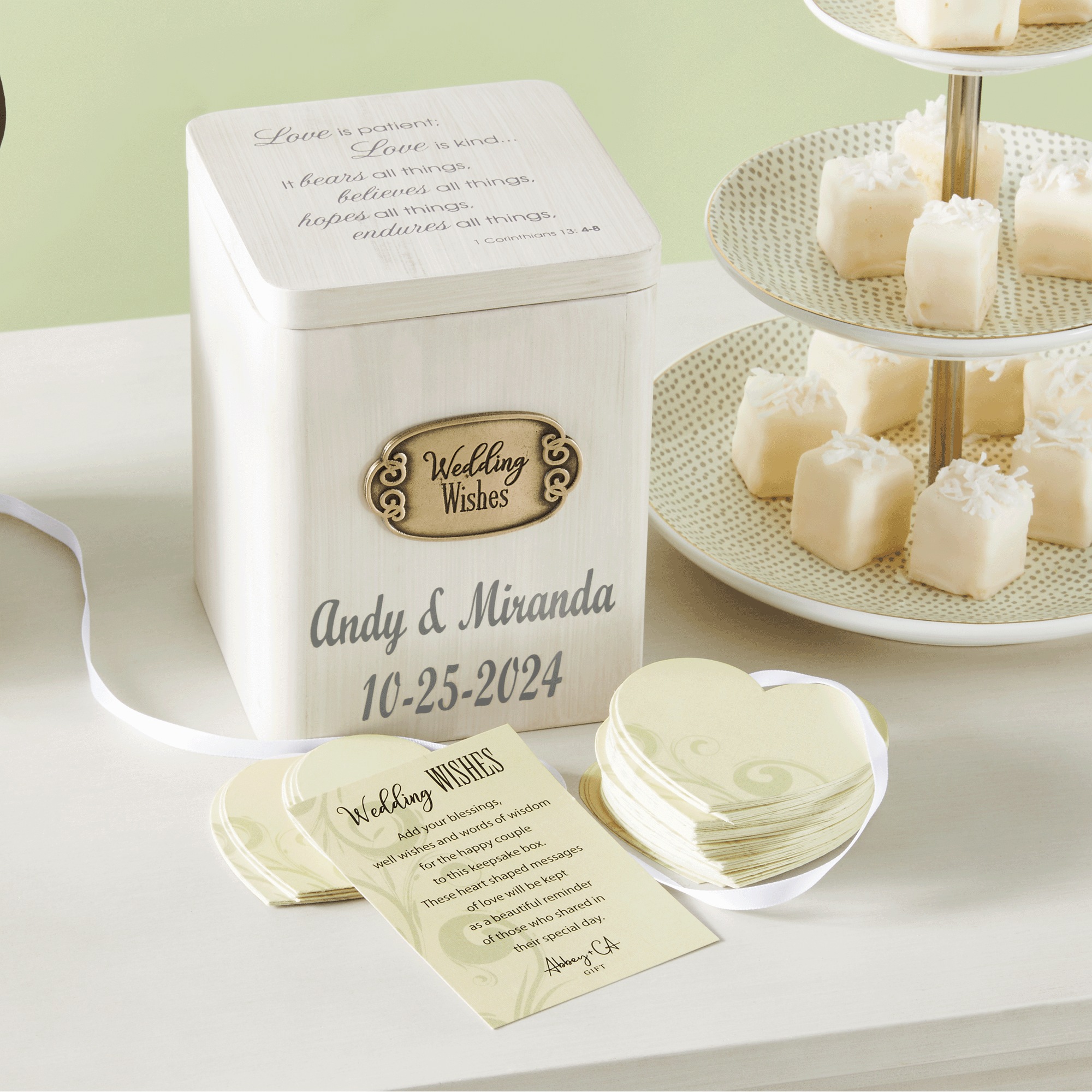 Wedding Wishes Box with Cards, , large