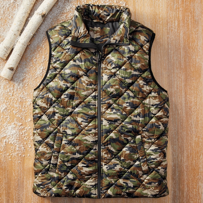 Men's Light Puffer Vest, , large