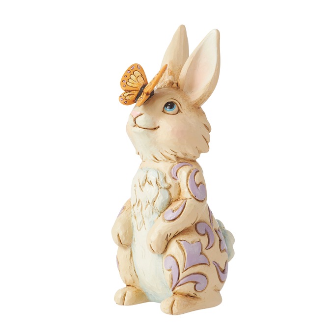 Bunny with Butterfly Figurine, , large