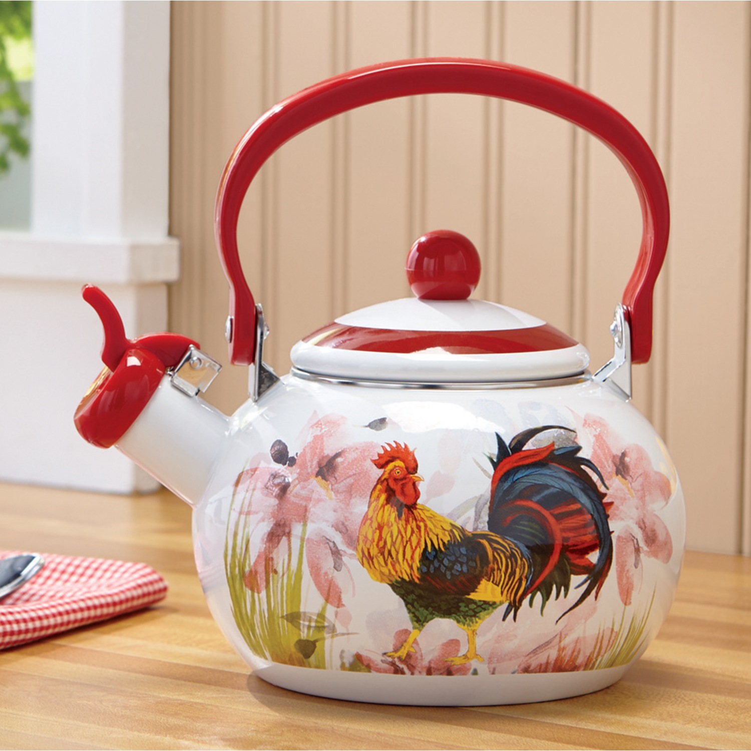 1.5Qt. Rooster Tea Kettle Seventh Avenue