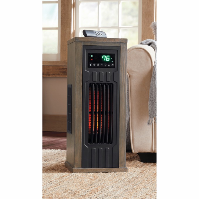 LifeSmart Cabinet Tower Heater, , large