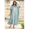 Alluring Long Caftan with V-Neck, , large