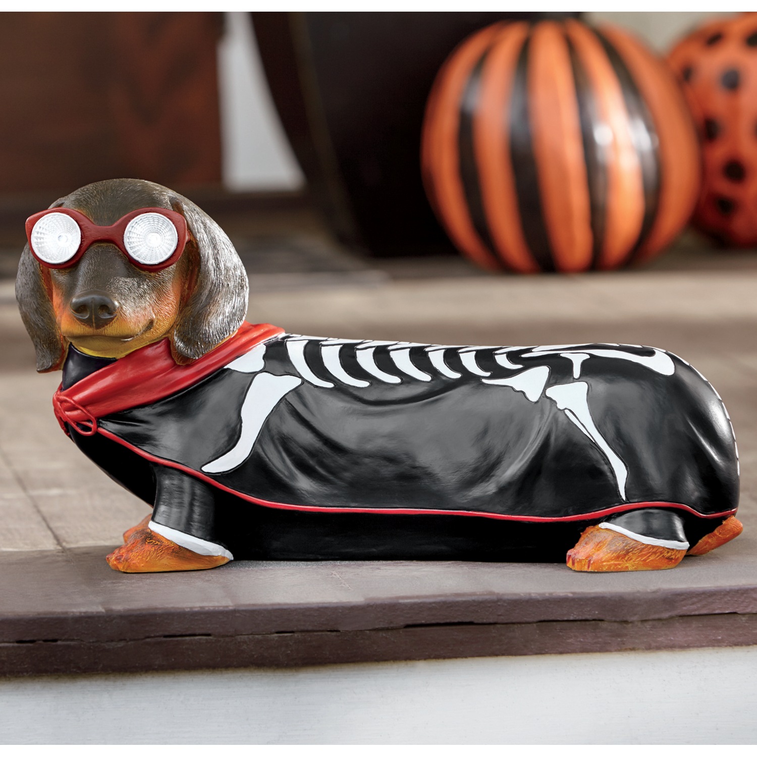 Hand Painted Skeleton Wiener Dog Seventh Avenue Hand Painted Skeleton Wiener Dog