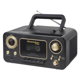 Studebaker Bluetooth Boom Box with Cassette, , large