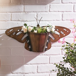 Butterfly Wall Planter, , large