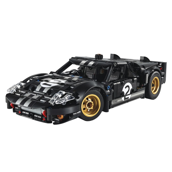 LEGO Technic 1966 Ford GT40 MKII Race Car, Black, large