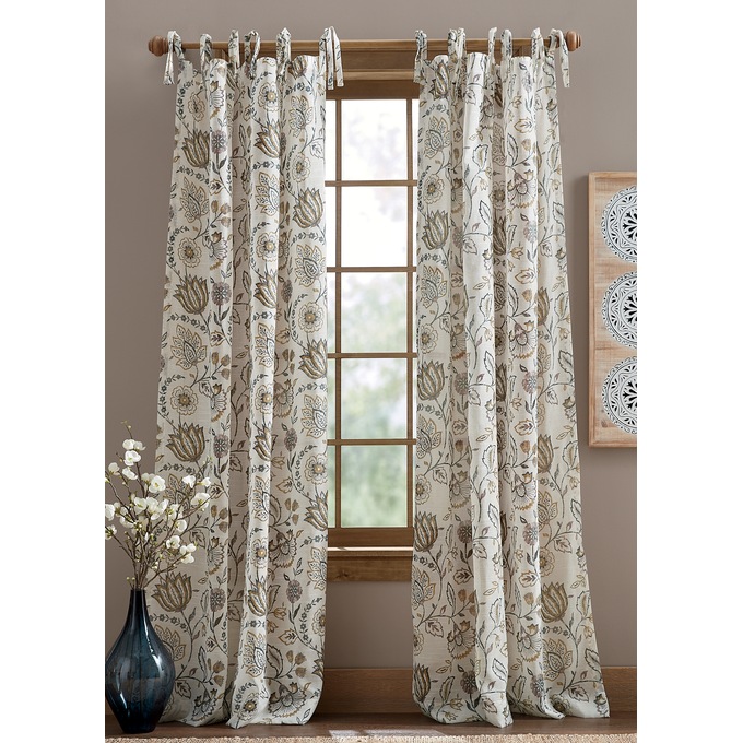 Marita Tie-Top Window Panel, , large