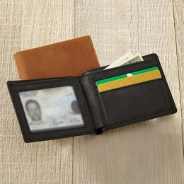 Classic Cowhide Wallet, , large