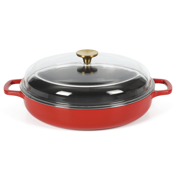 Sur La Table Supper Club 3.75-qt. Enameled Cast Iron Everyday Pan, , large