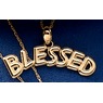 10K Gold Blessed Pendant, , large