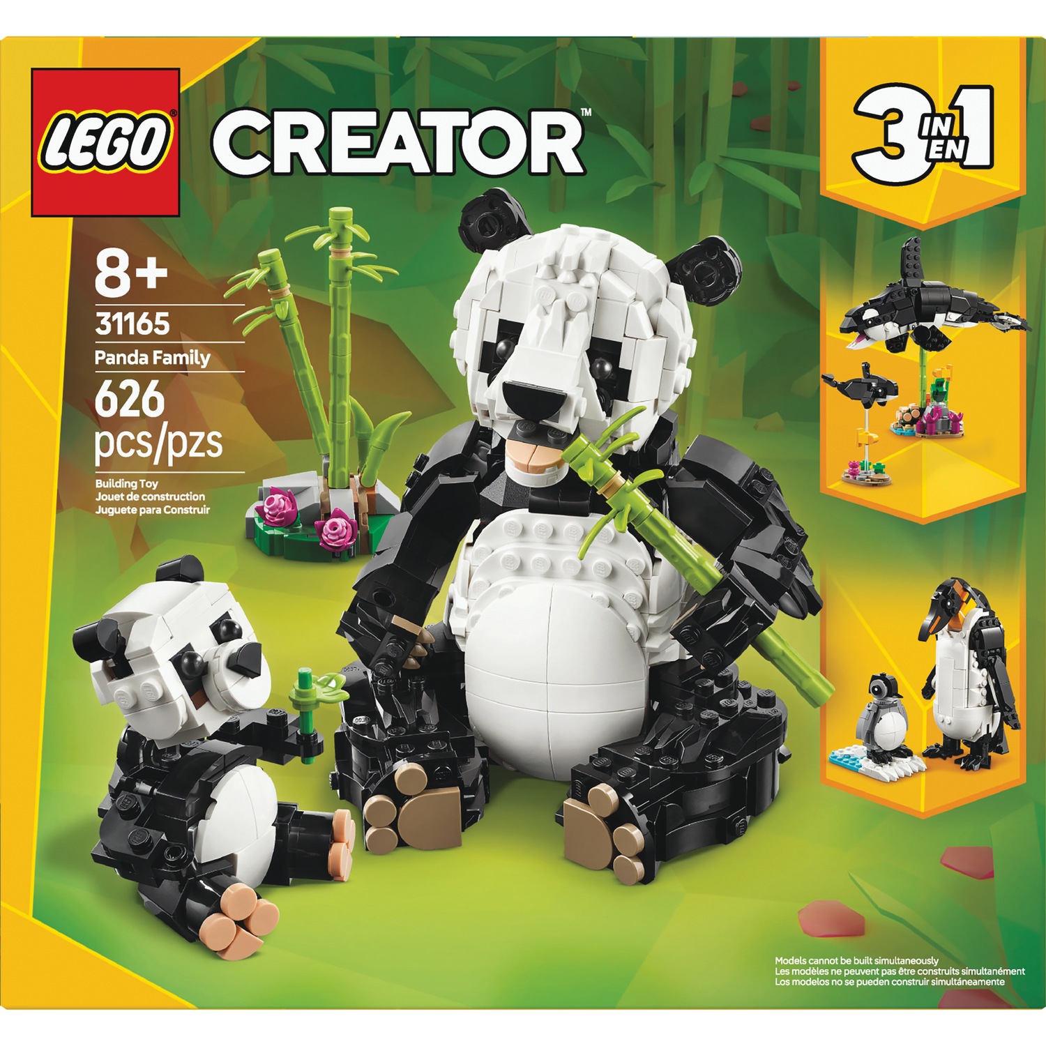 LEGO Creator 3-in-1 Panda Family | Seventh Avenue