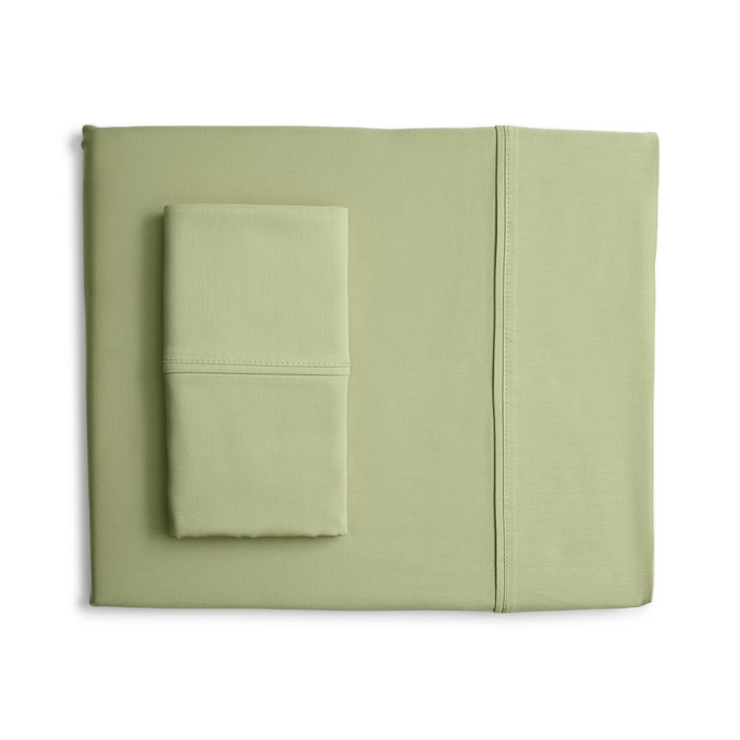 Bed Tite 300-Thread Count Cotton Sheet Set, Sage, large