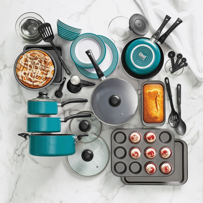 Chef Tested 50-Piece Mega Kitchen Set by Wards, , large