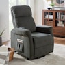 Lay-Flat Powered Lift Recliner, Charcoal, large