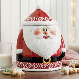 North Pole Santa Cookie Jar, , large