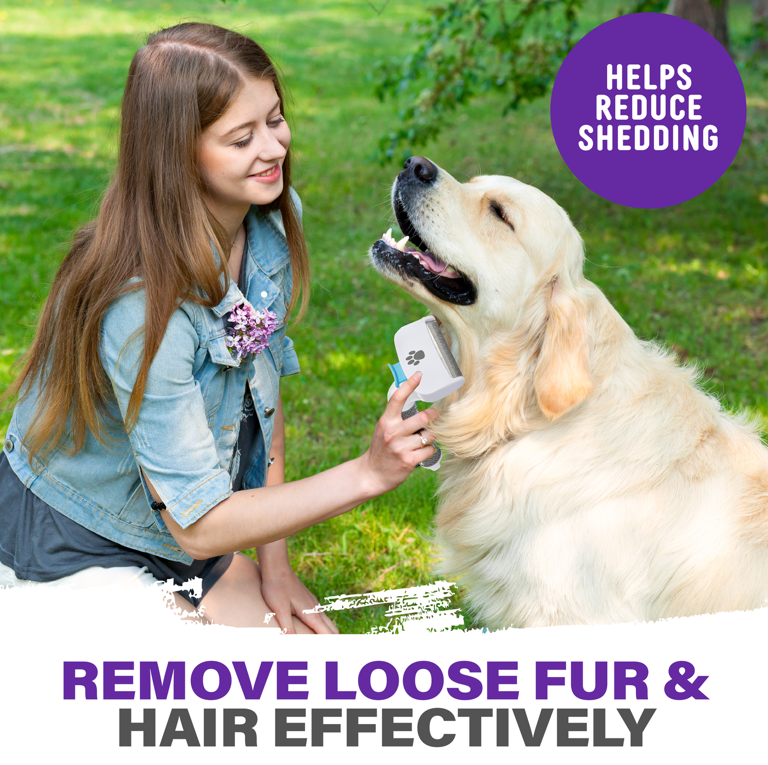 Paw Perfect Pet Grooming Brush Seventh Avenue