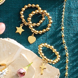 Charm Stretch Ring, , large