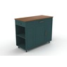 Pantry Kitchen Island, Evergreen, large