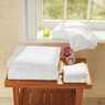 Set of 2 Quick Dry Bath Towel, White, large