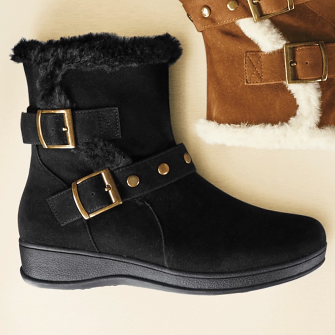 Midnight Velvet Snowfall Bootie, , large