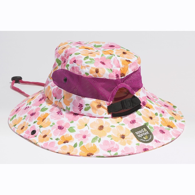 SEEDS & SPROUTS Foldable Gardening Hat, , large