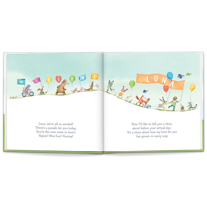 New Cutie in Town Personalized Book, , large