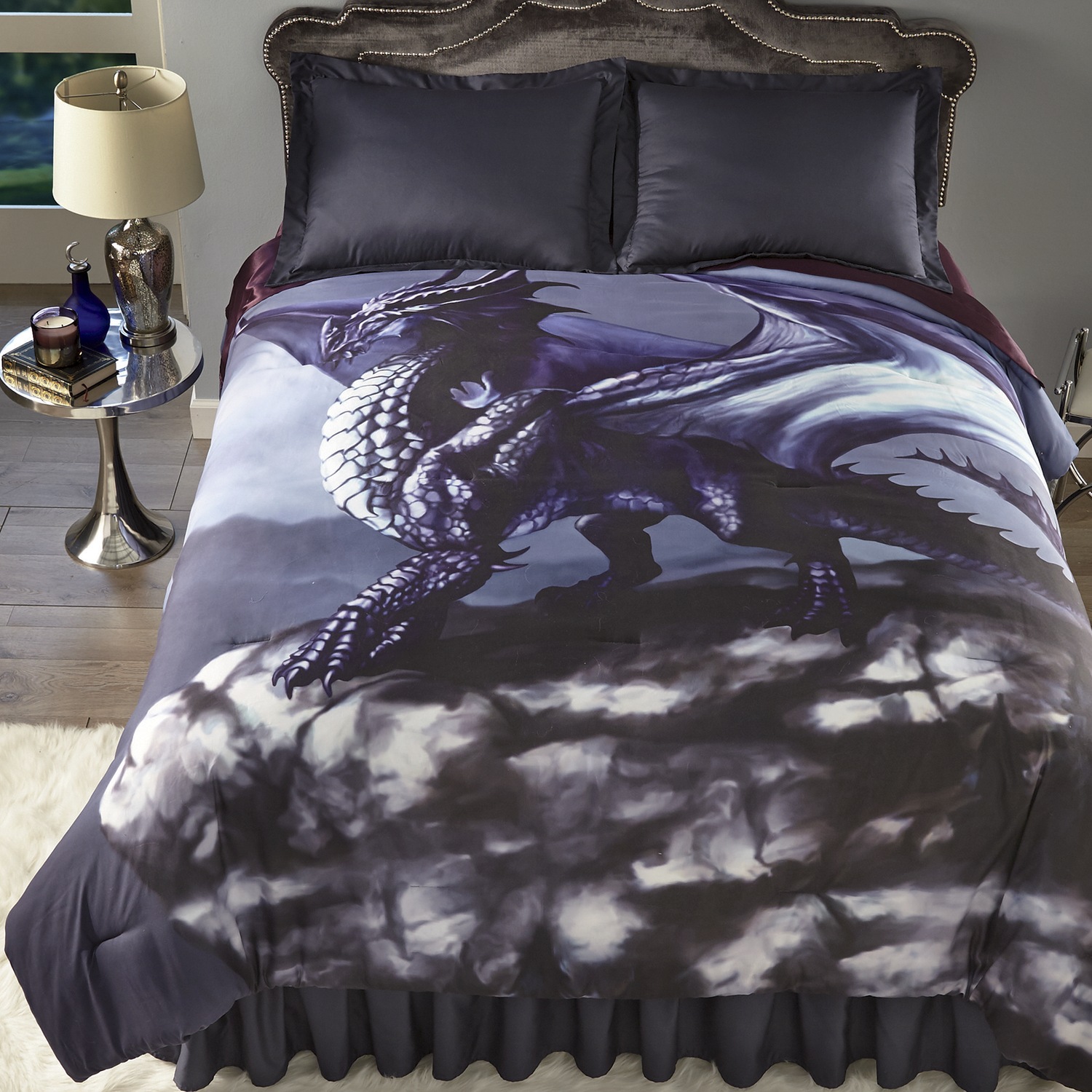 Ethereal Dragon Comforter Set Seventh Avenue