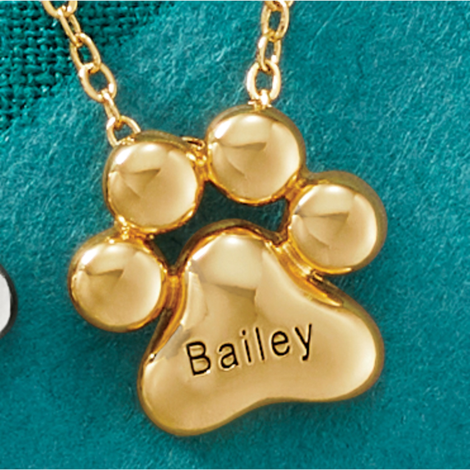 Name Pawprint Pendant Seventh Avenue