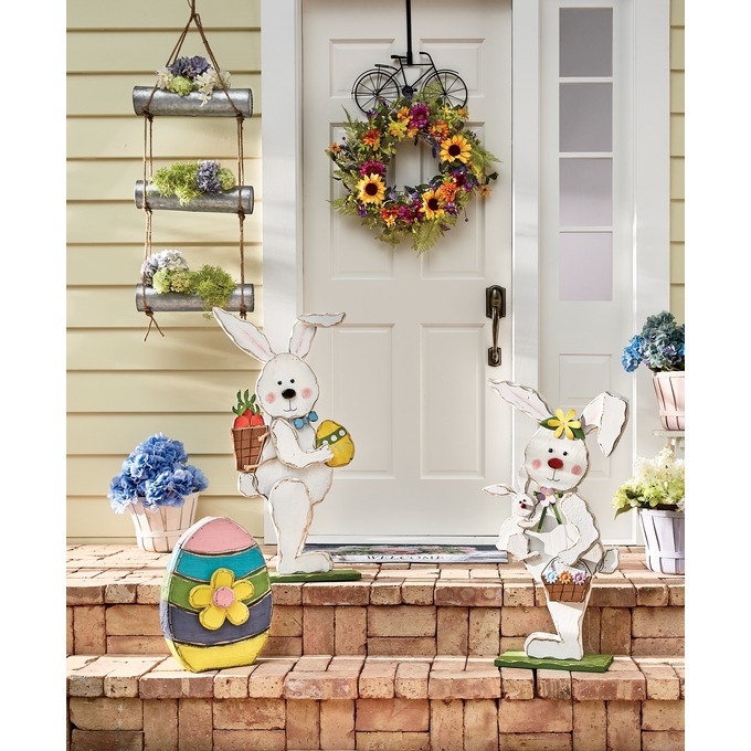 Chunky Wood Cutouts Bunnies - Buy Both and Save, , large