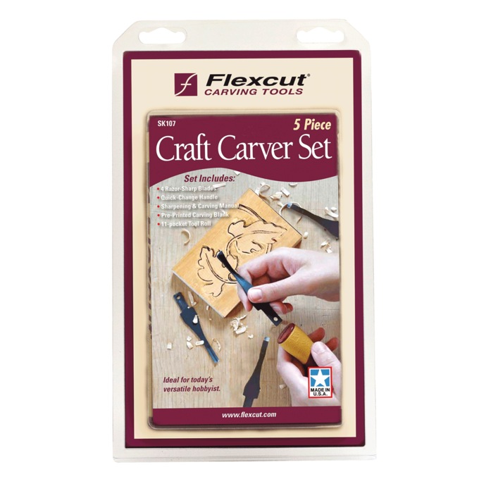 Flexcut Tools 5-Piece Craft Carver Set, , large