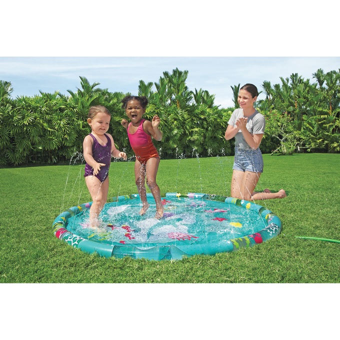 Bestway Underwater Utopia Inflatable Splash Pad, , large