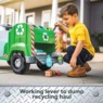 Ride-On Recycling Truck, , large