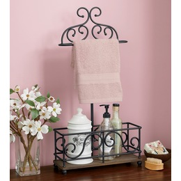 Scroll Towel Caddy, , large