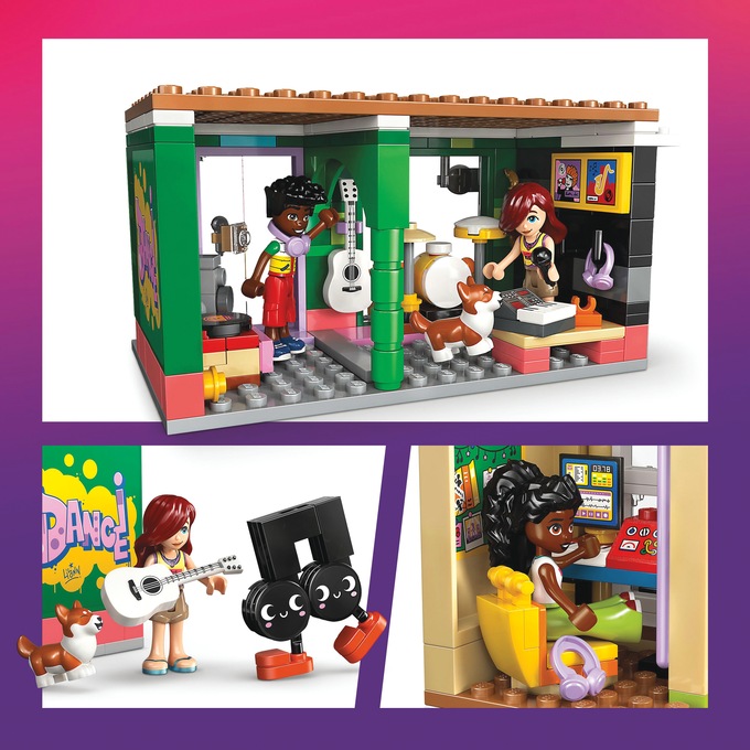 LEGO Friends Music Store & Apartment, , large