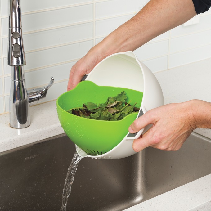 Prep Works Rinse and Drain Bowl & Colander, , large