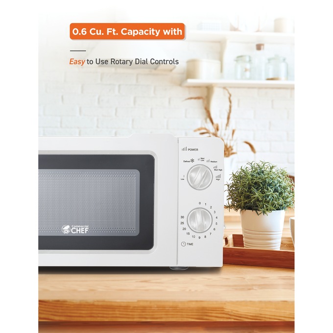 Commercial Chef 0.6 cu. ft. Microwave, , large