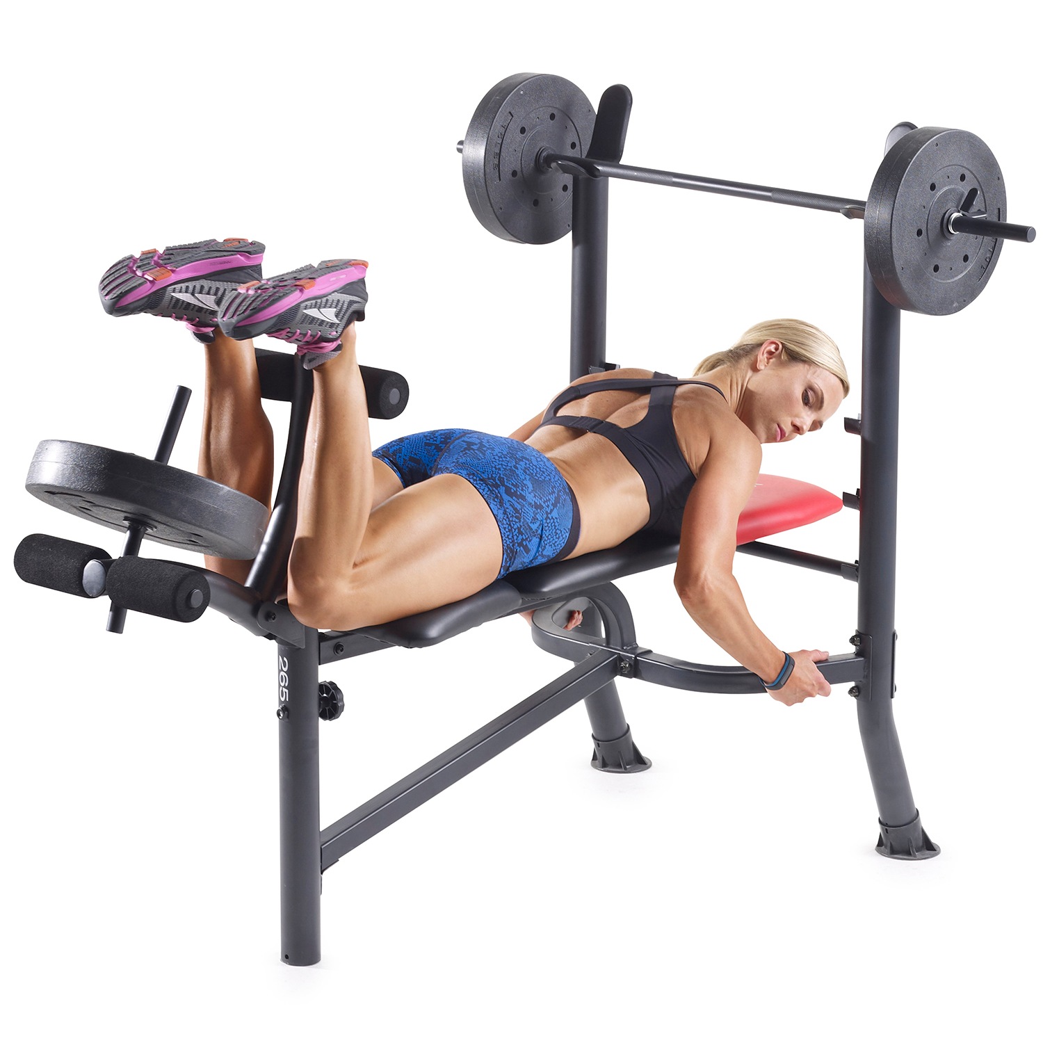 Weider Pro 265 Bench With Weights Seventh Avenue