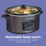 Hamilton Beach 6-Quart Programmable Defrost Slow Cooker, , large