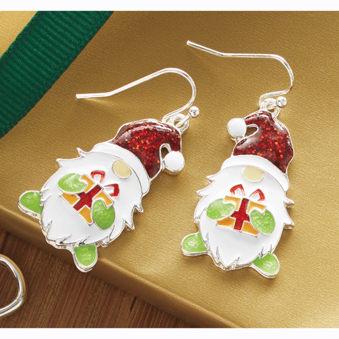 Holiday Gnome Jewelry, , large