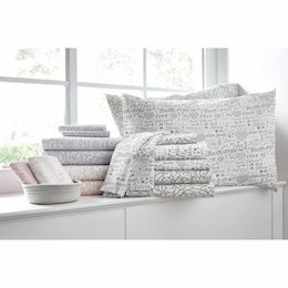 Religious Sentiments 2-Pack Microfiber Sheet Set, , large