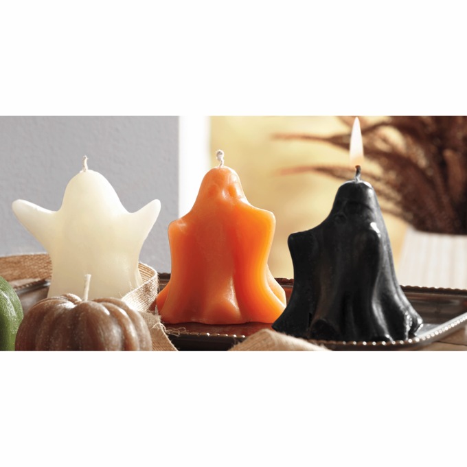 Seasonal Figural Candle Set, , large