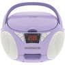 Magnavox Portable CD Boombox, Purple, large