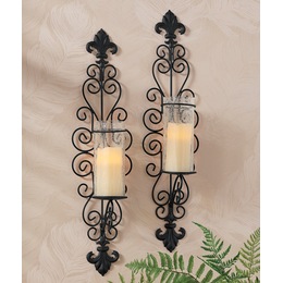 Set of 2 Della Corte Sconces, , large