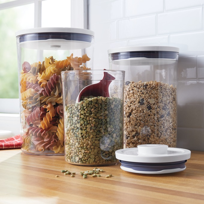 OXO 3-Piece Good Grips Round Pop Container Set, , large