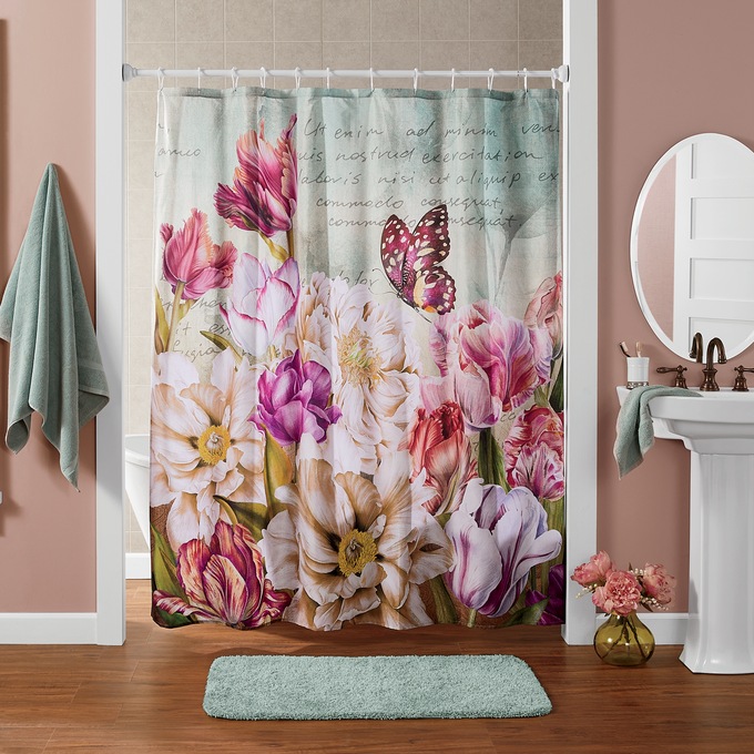 Amelia Shower Curtain, , large