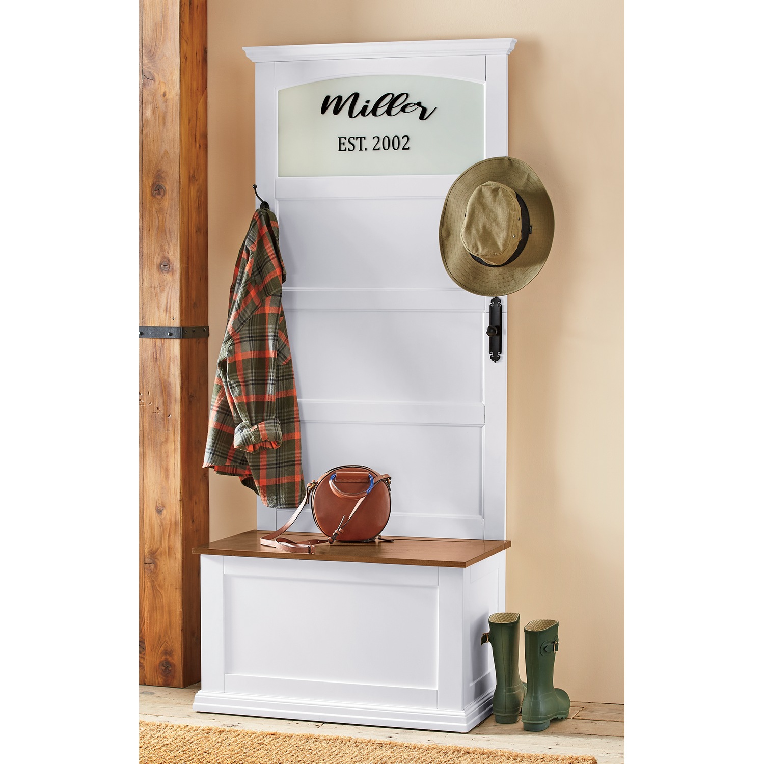 Door Hall Tree Bench Seventh Avenue