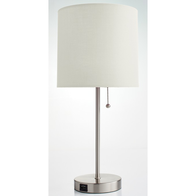 Brighton USB Table Lamp, , large