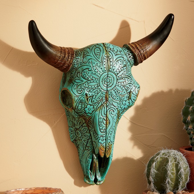 Hanging Skull Wall Decor Seventh Avenue