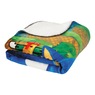Sonic the Hedgehog Sherpa-Backed Throw, , large