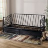Scroll Storage Futon Frame, , large